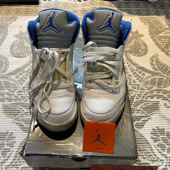 Air Jordan Retro 5 Stealth Sz 10.5 - Picture 5 of 7